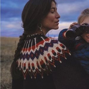 TRADED Doen Intarsia Field Sweater